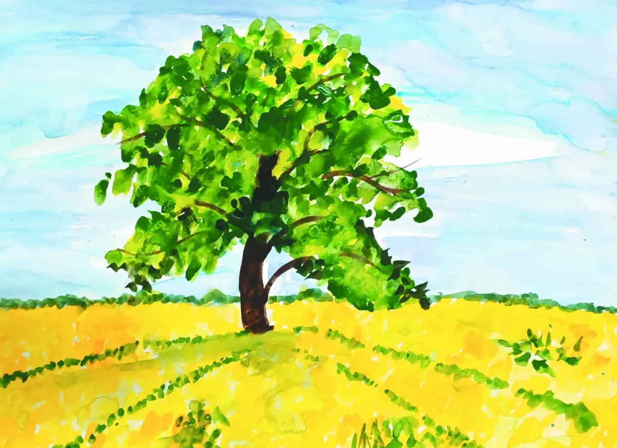 【快樂塗鴉簿】 大樹