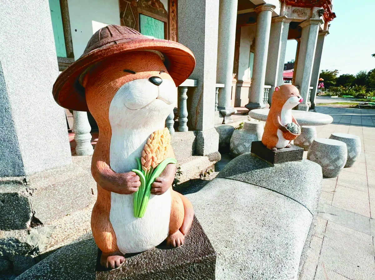 Ｑ版公仔 保護水獺