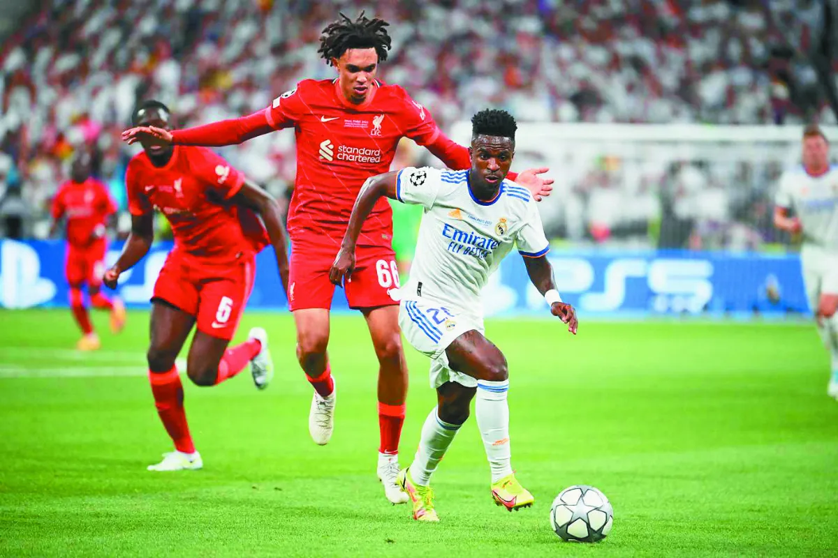 皇馬險勝利物浦 14度稱霸歐冠杯