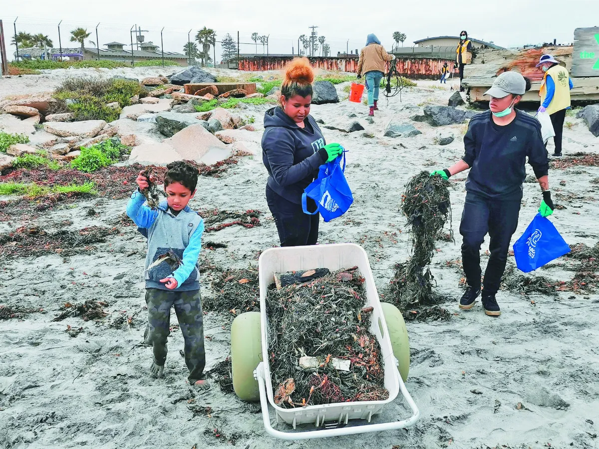 聖地牙哥協會淨灘 守護海洋