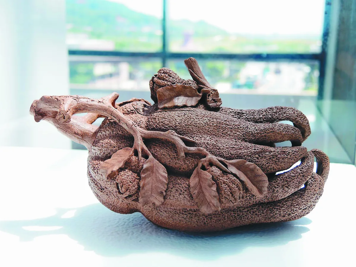 陶壺會生鏽 林松本捏出仿真壺