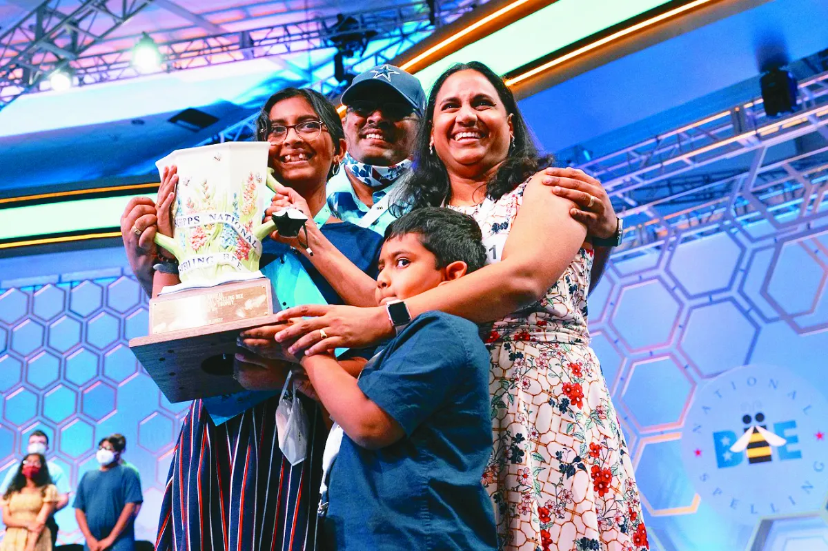 全美拼字大賽 14歲德州少女奪冠