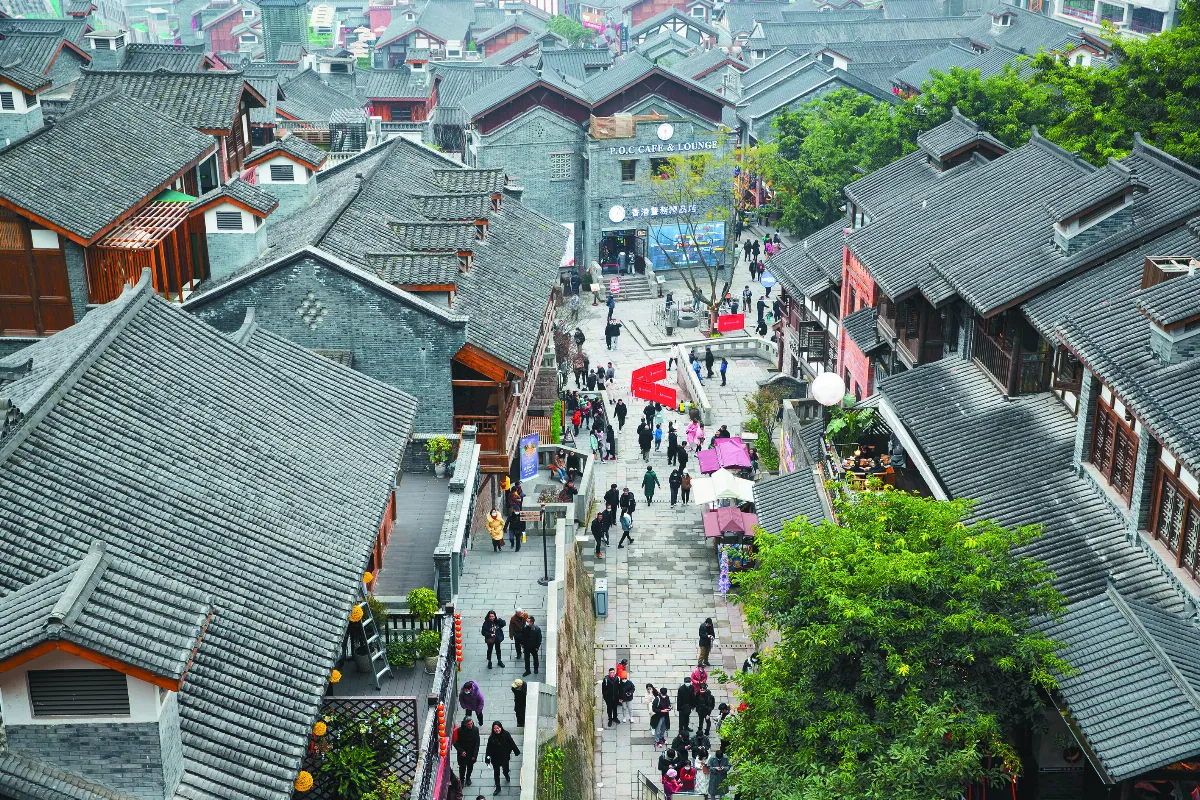 【大陸社會觀察】 重慶渝中區老街 留住城市記憶