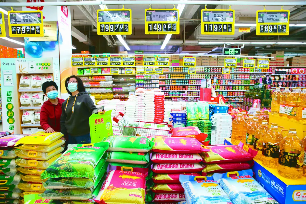 陸5月CPI增2.1% 食品漲幅擴大