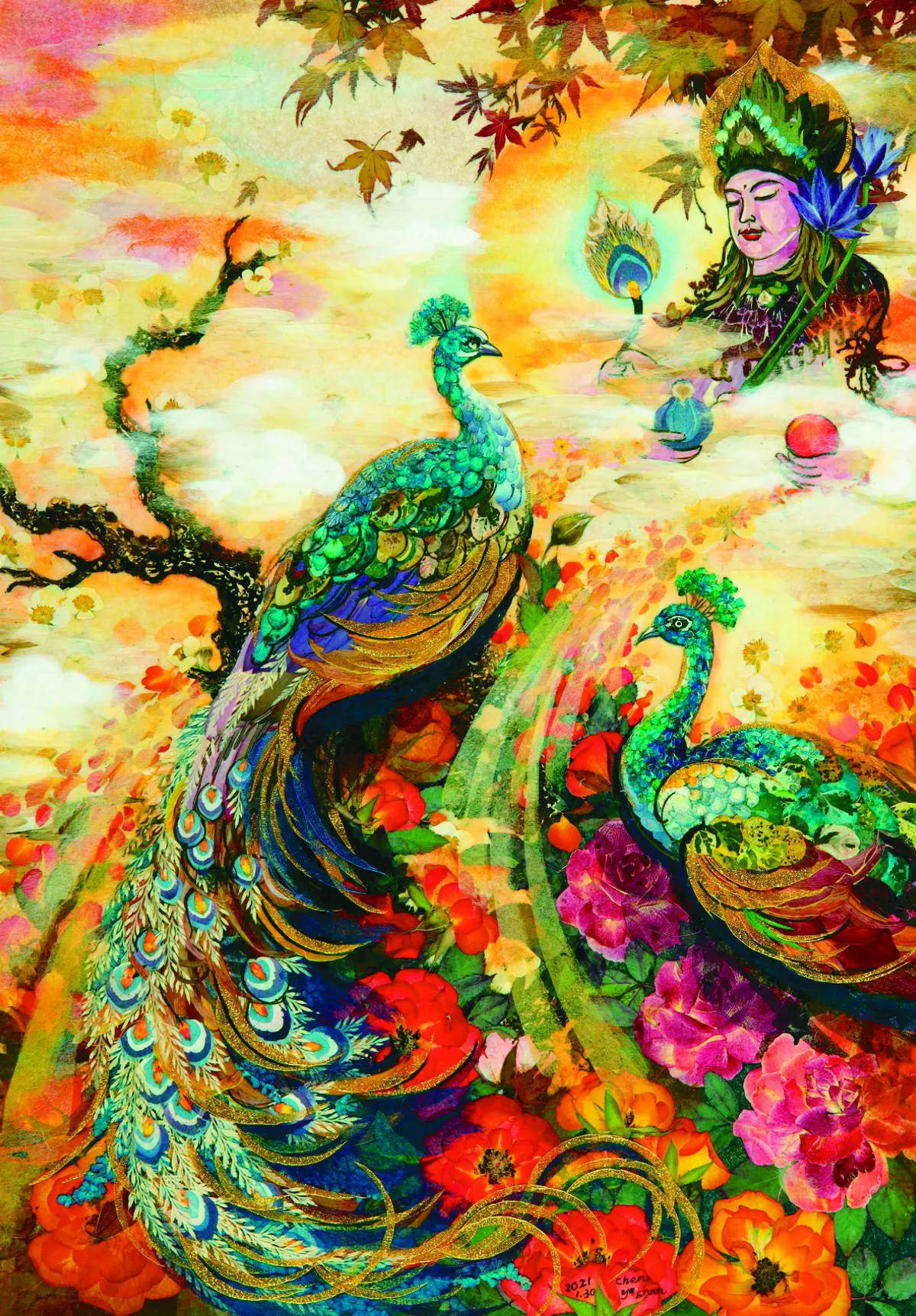 【另類禪修】 花開見佛