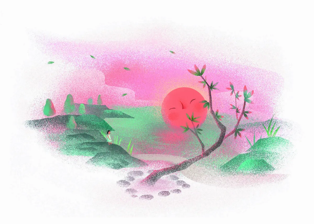 【童詩‧童思】放學後的落日