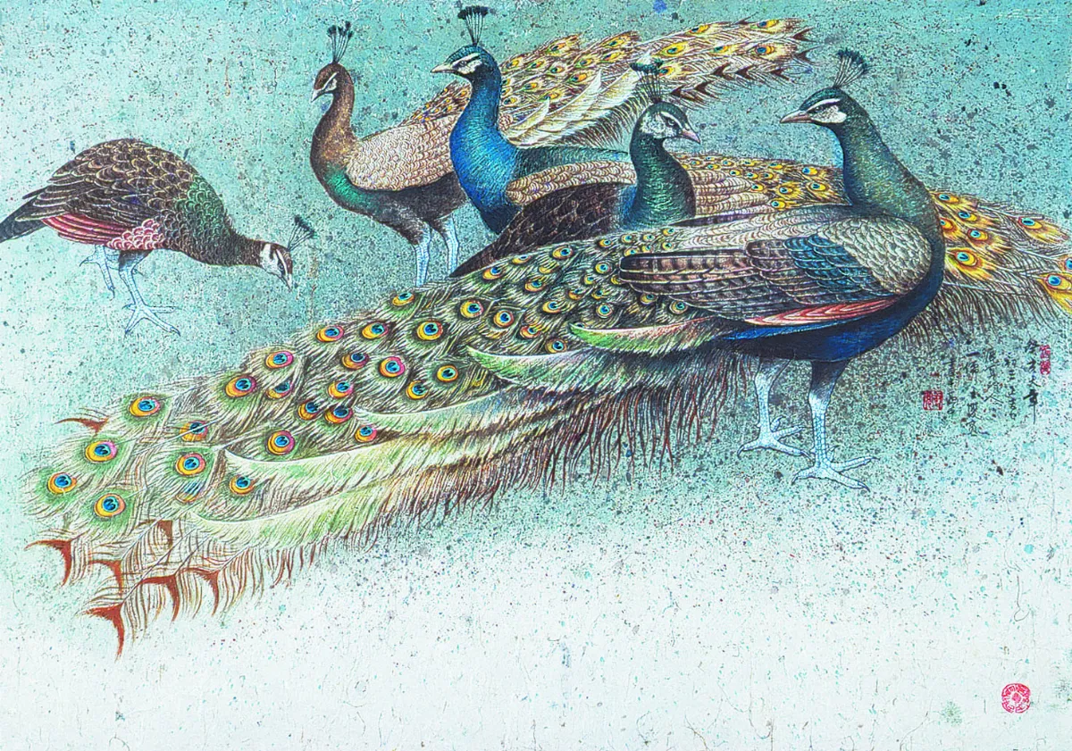 【寬鼎畫語】富貴迎春