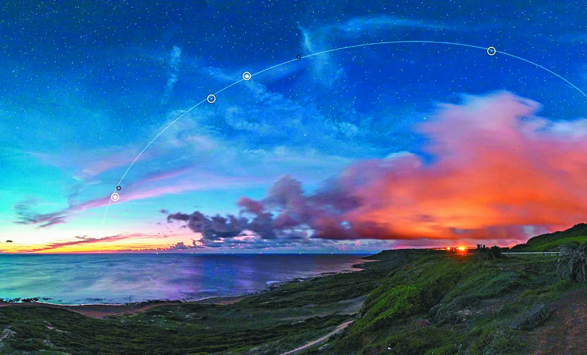 5星連珠  天文奇景