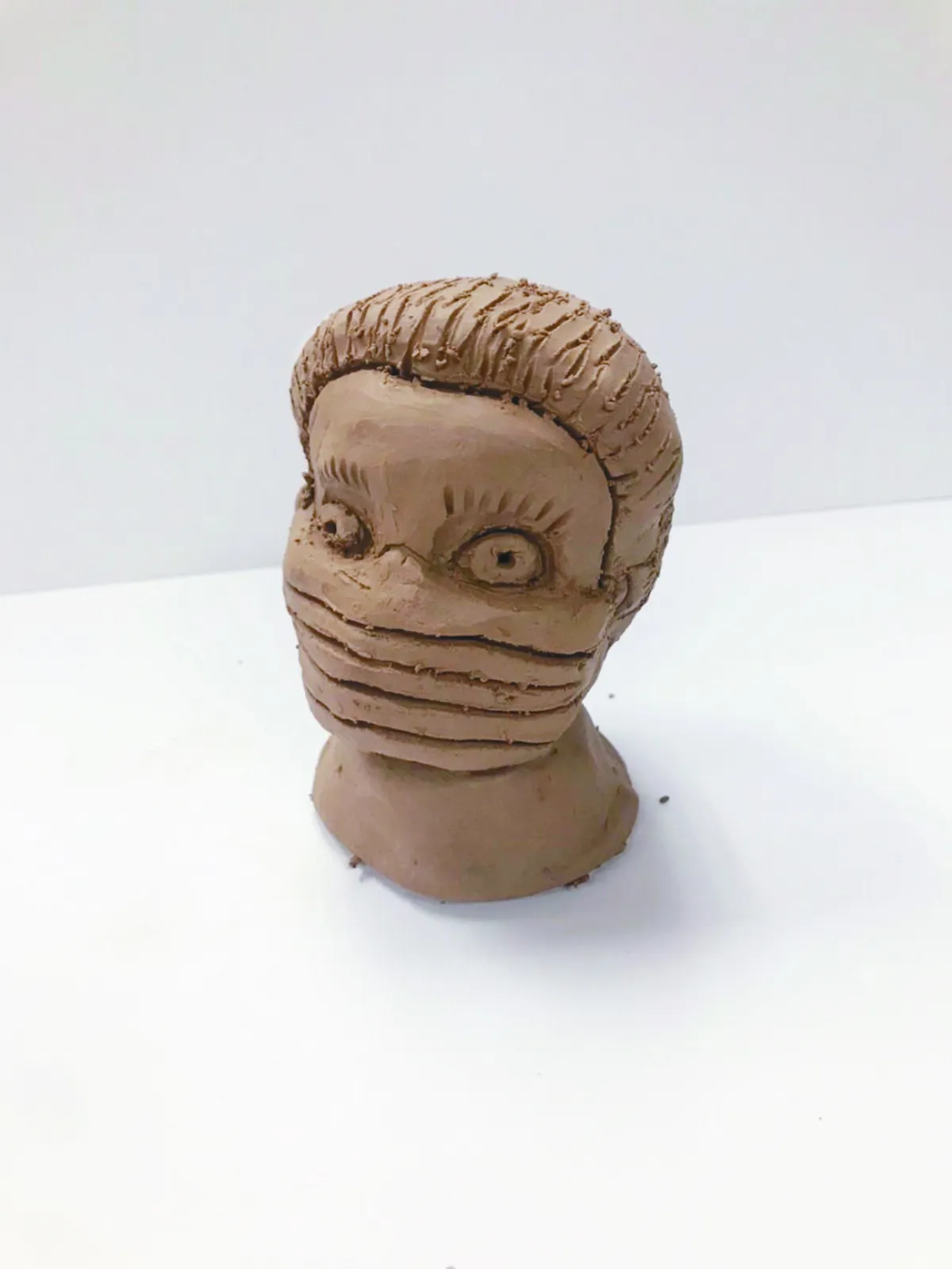 【小藝術家】戴口罩的我