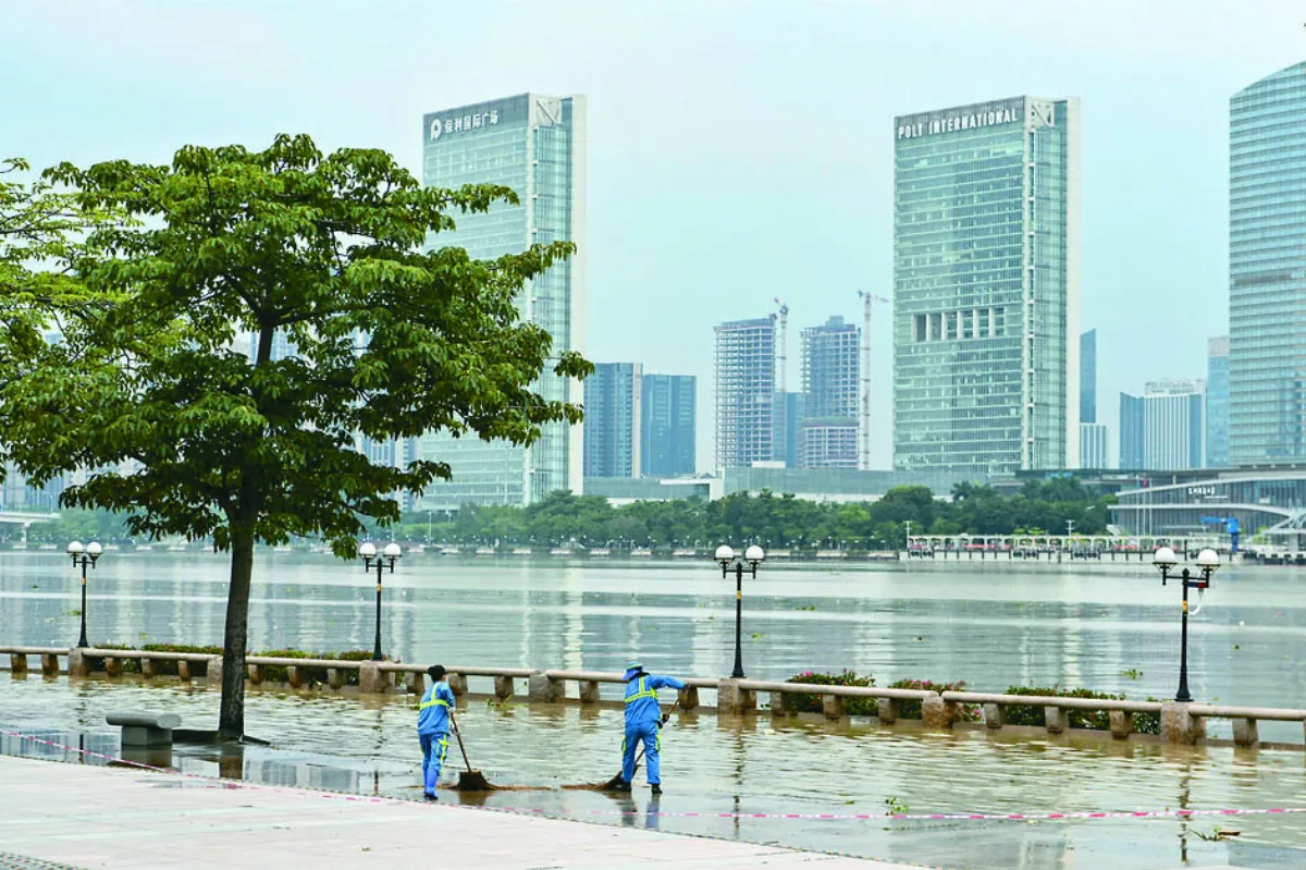 珠江暴雨 出現百年一遇龍舟水