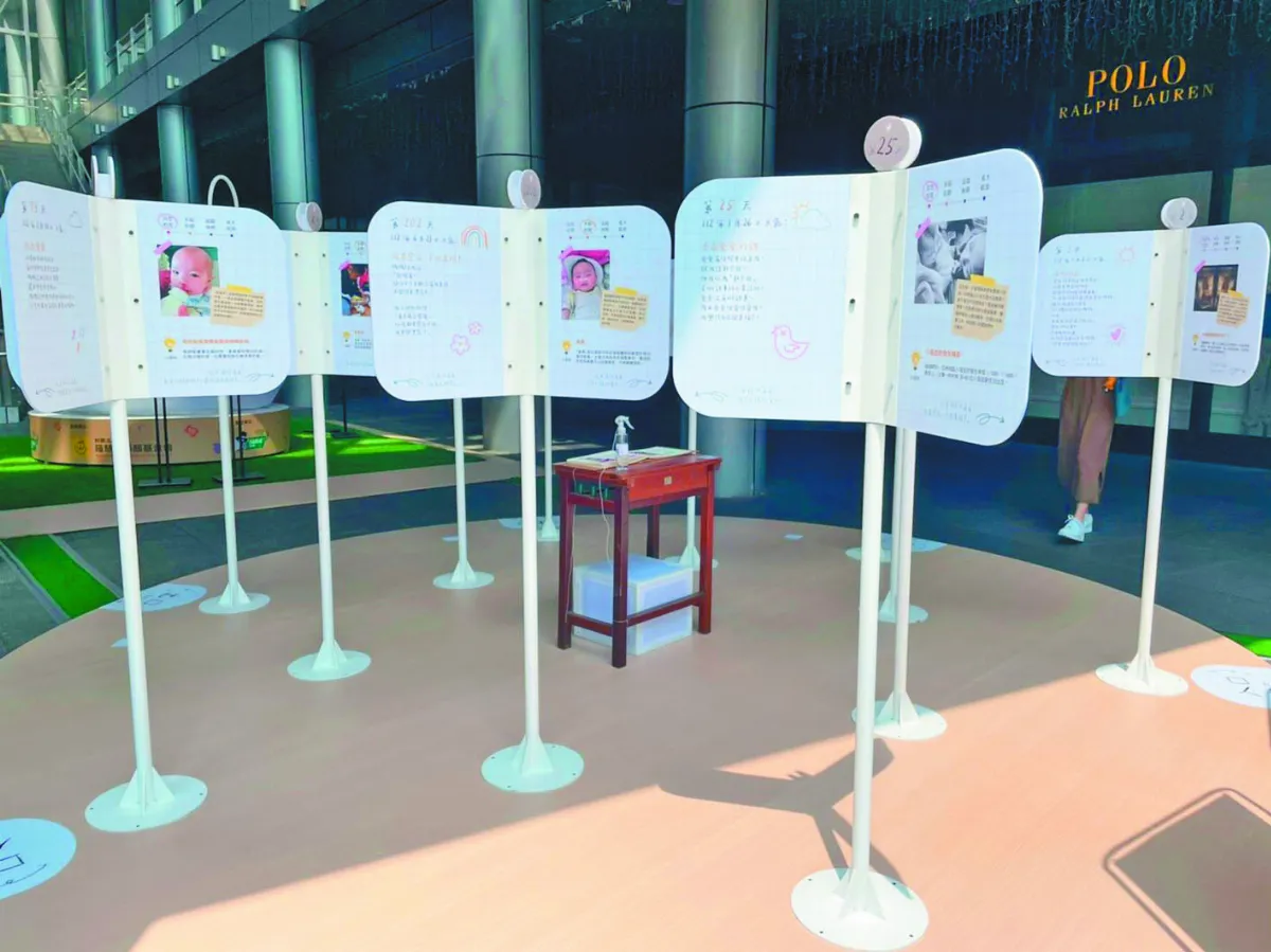 顱顏家庭互動展 回味最初感動