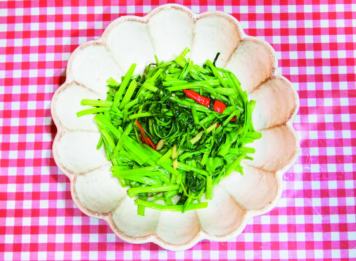 平凡美味空心菜