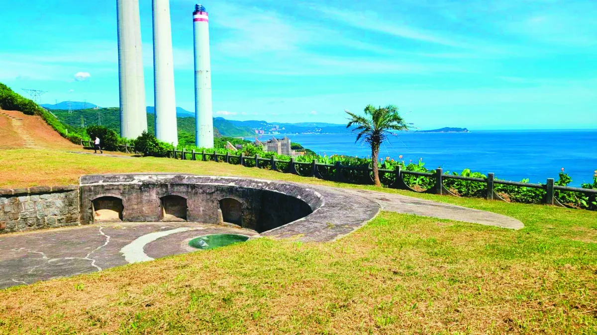 白米甕砲台 搭建遊客中心