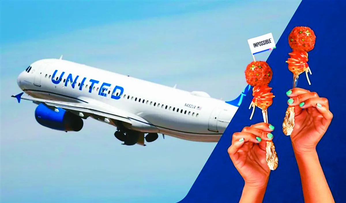 各大航空拚減碳  素食飛機餐成亮點