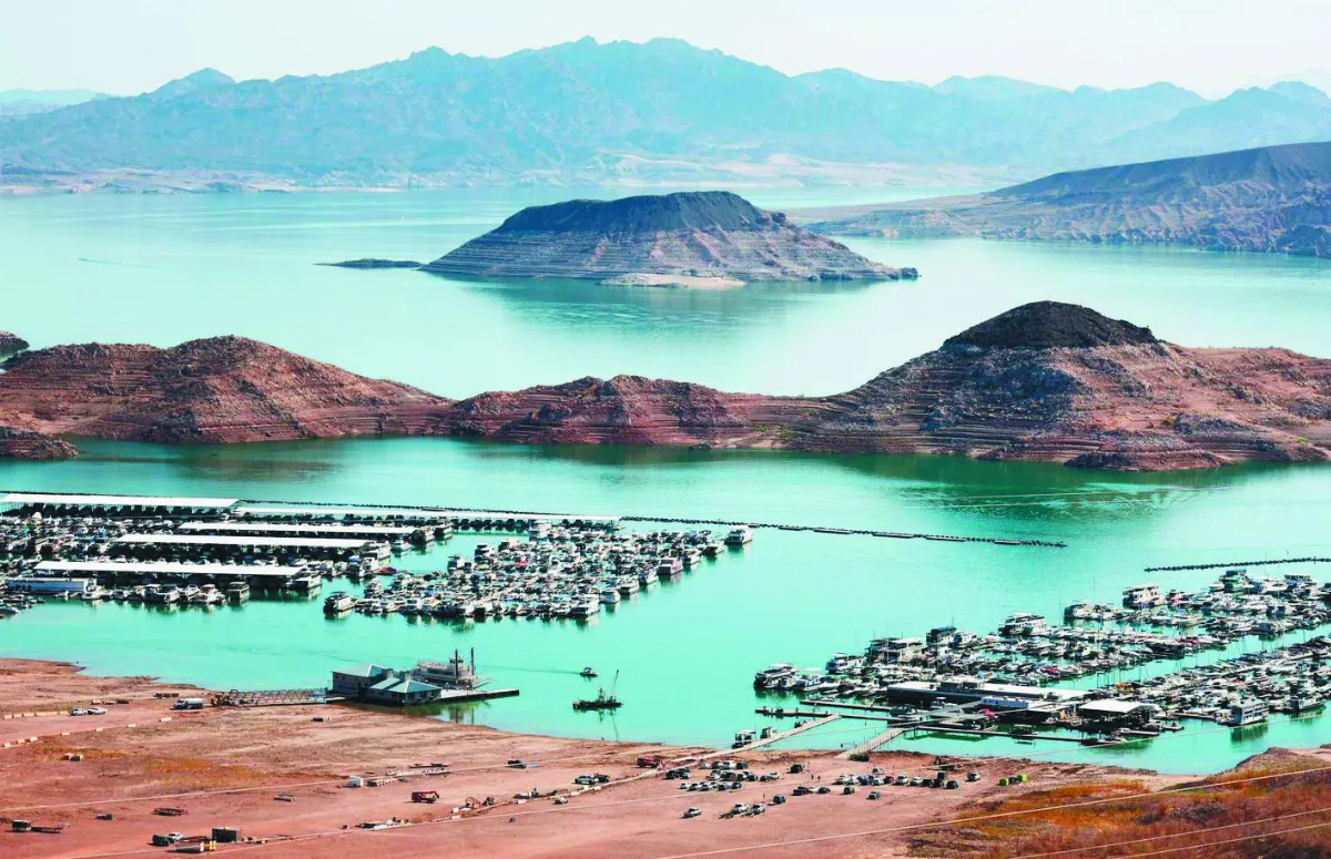 乾旱持續 美水庫瀕死池