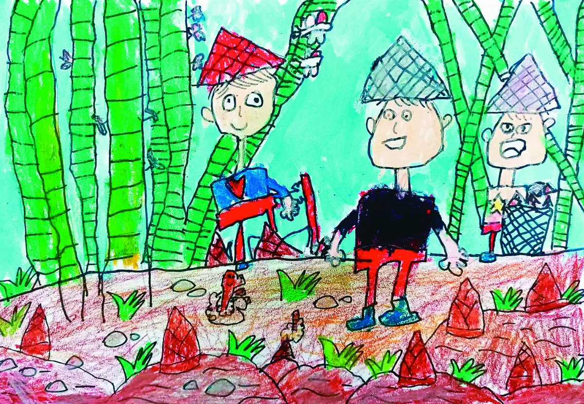 【快樂塗鴉簿】 一起下田去