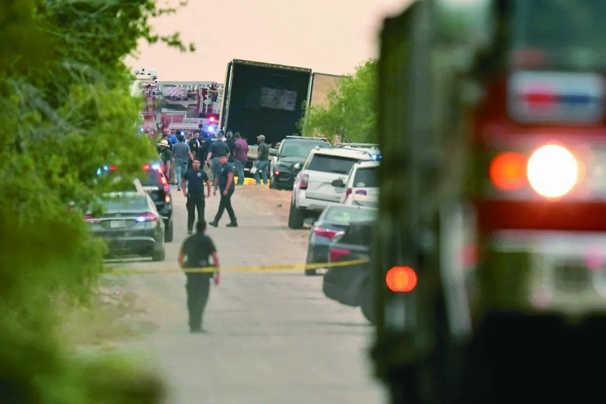 美移民悲歌 39℃躲卡車疑46人被熱死