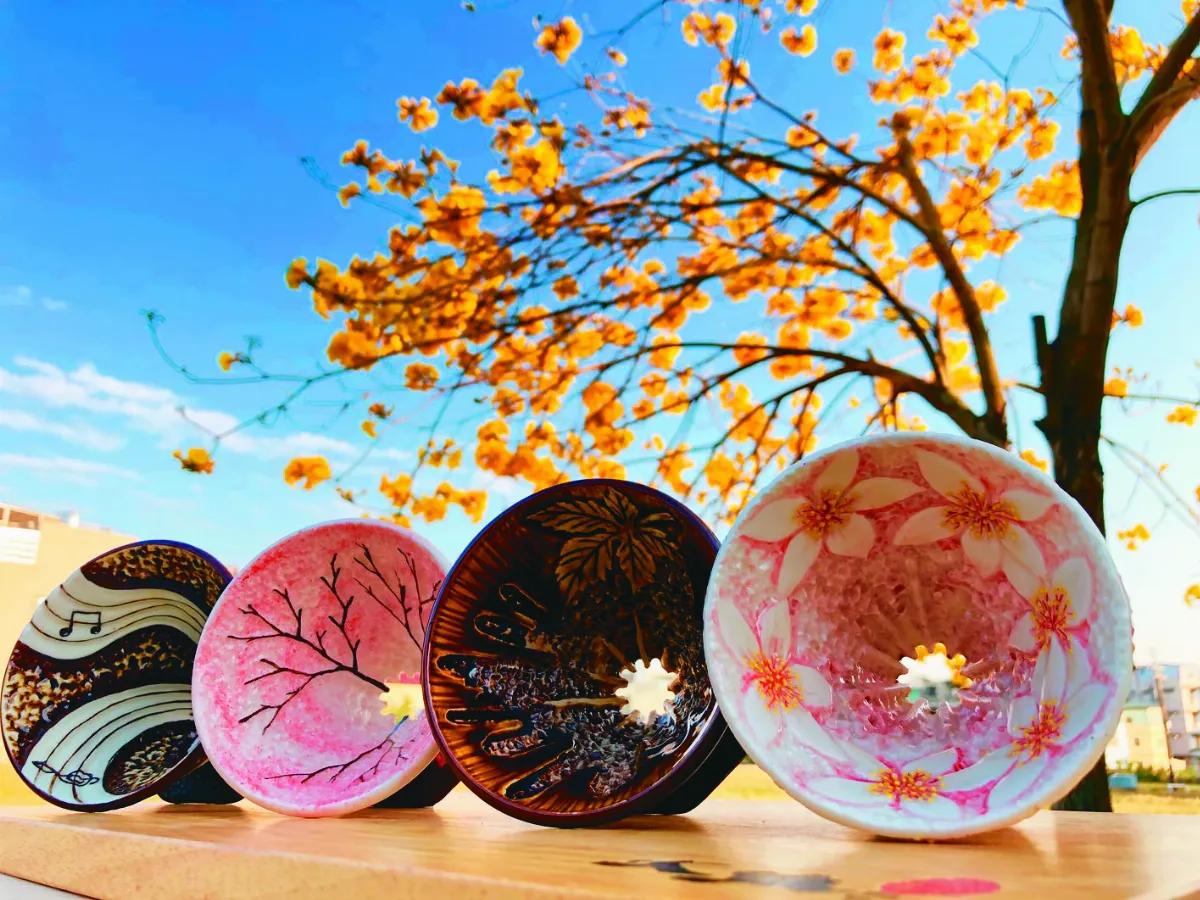 紅土結合麥灰 燒出台中特色陶