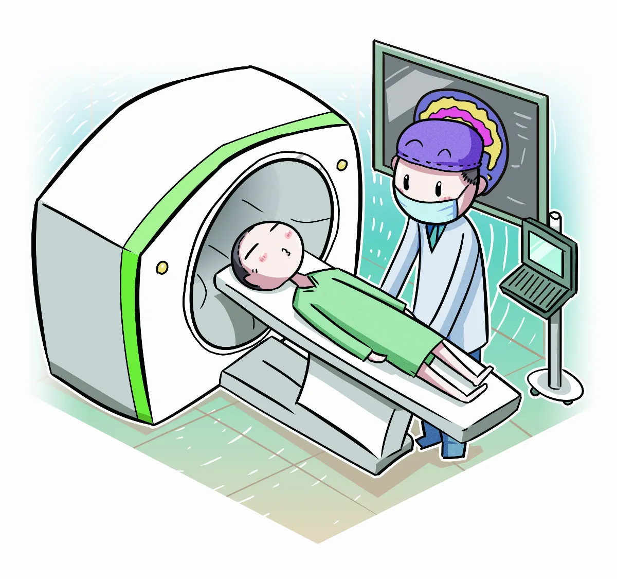 正子斷層攝影 追蹤癌細胞