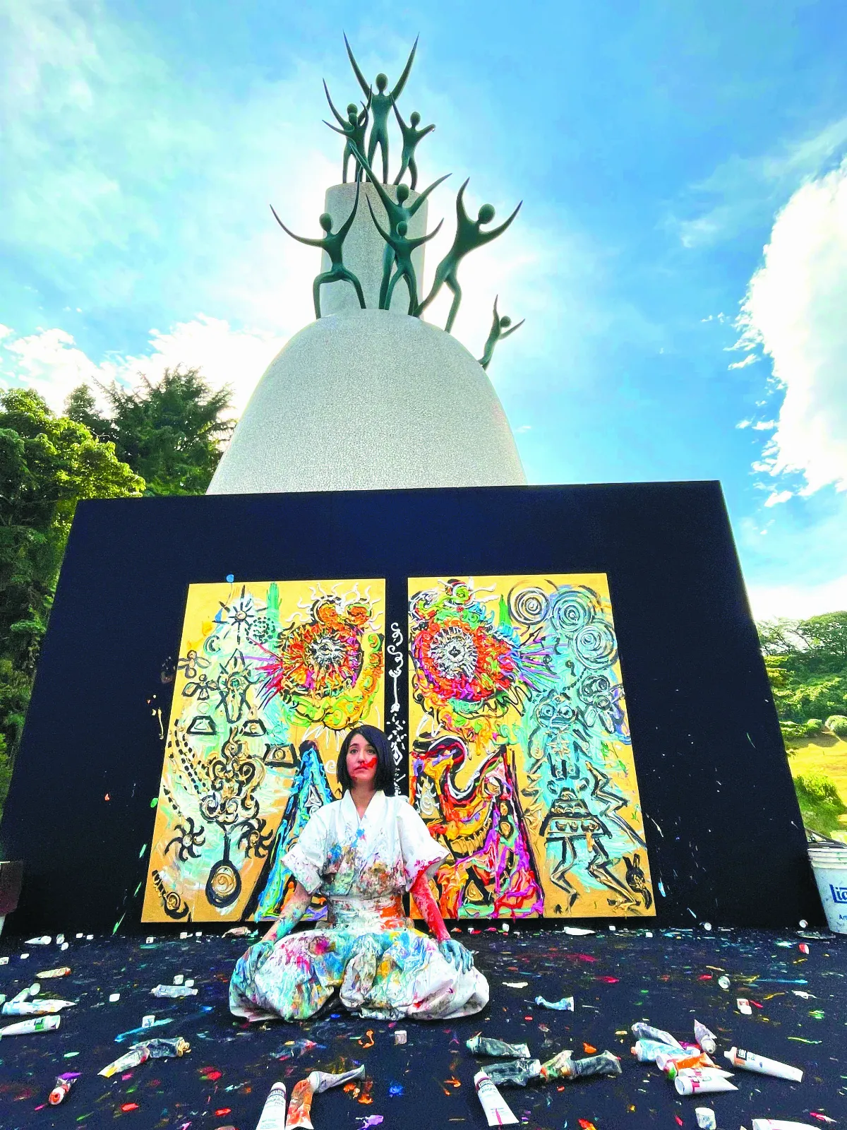 小松美羽繪曼陀羅 療癒人心