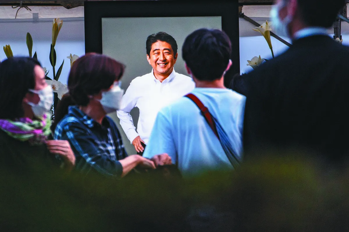 創造「印太」一詞  影響世界深遠 安倍葬禮 千名政要出席 民眾夾道送別