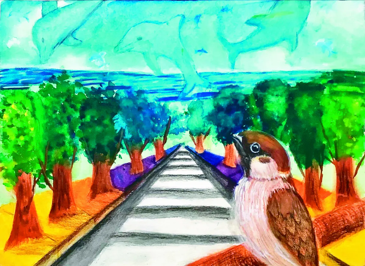 【快樂塗鴉簿】 鳶飛魚躍