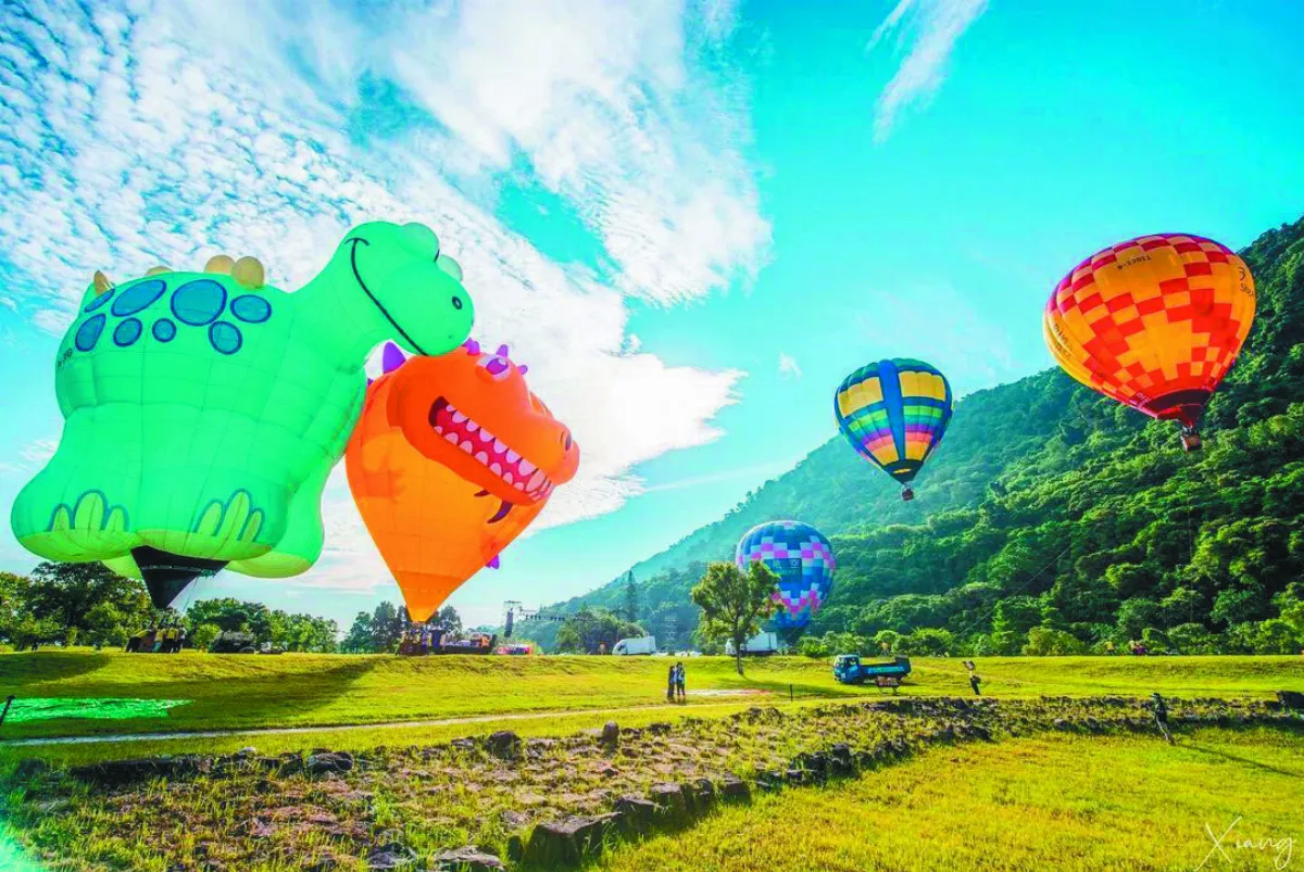【海闊天空】石門水庫 熱氣球初體驗