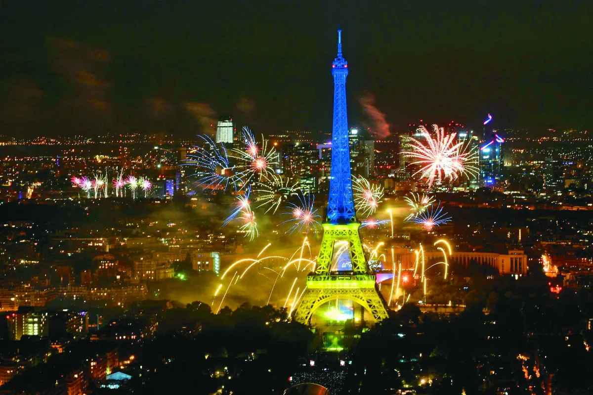 法國國慶煙火