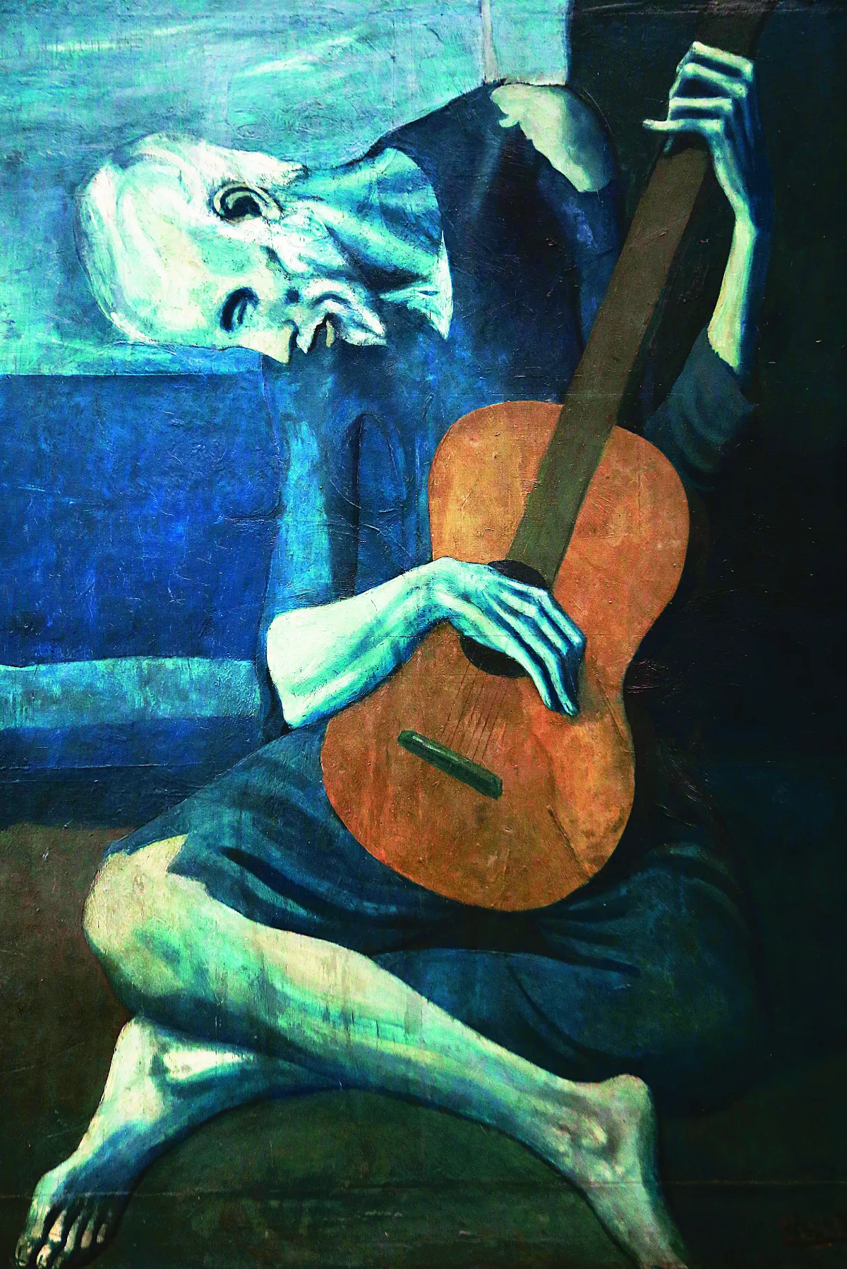 【從世界美術名作談人生】 藍色憂鬱起風揚