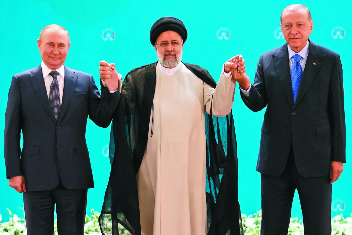 俄土伊峰會 普亭秀中東影響力