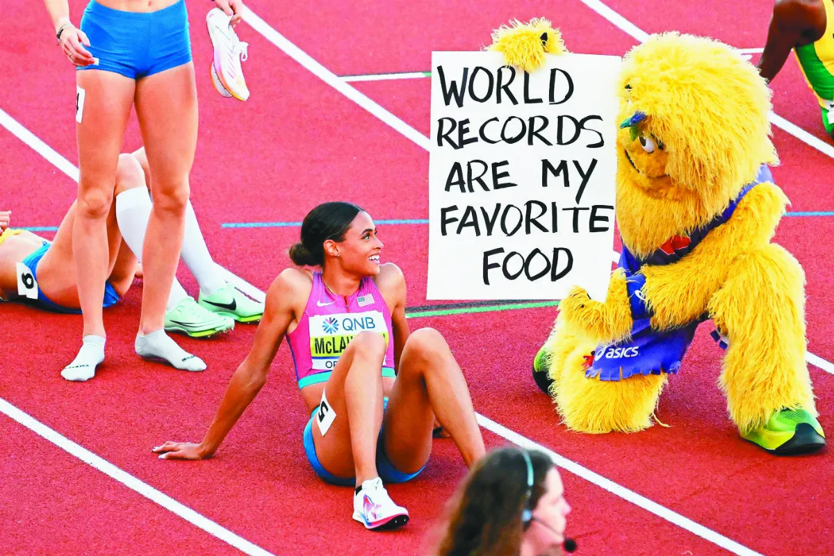 田徑世錦賽 女400跨欄  麥勞克林屢破世界