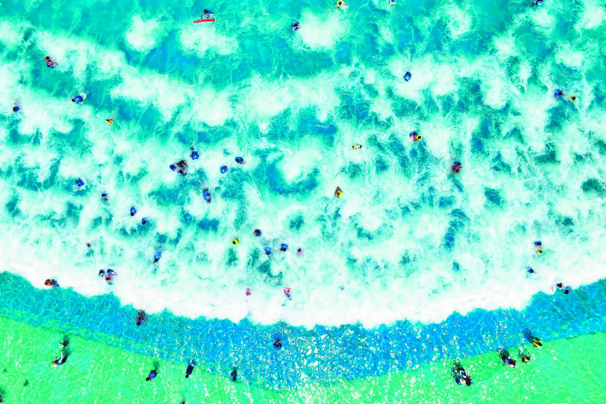戲水降溫