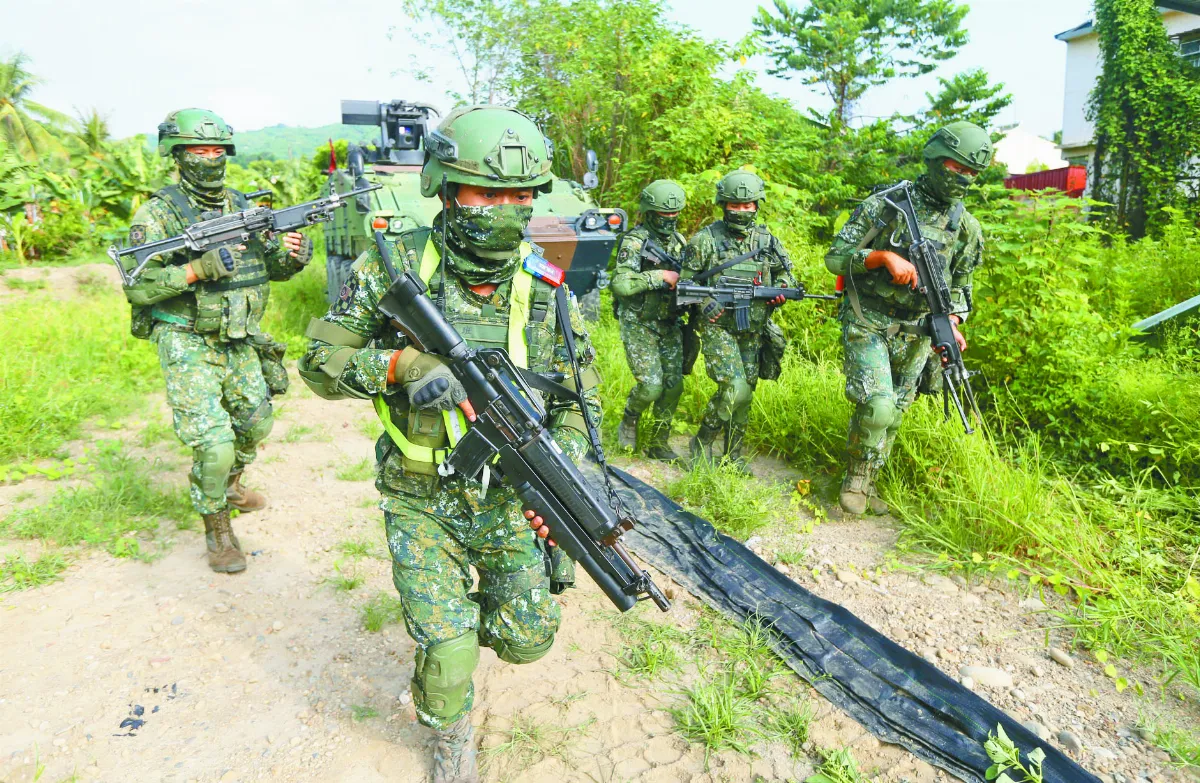 總統視導漢光兵力 魔法飛彈脫靶