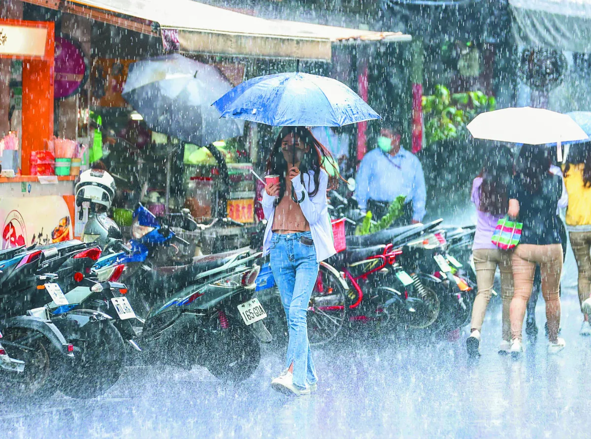 天氣不穩 雨下到周四