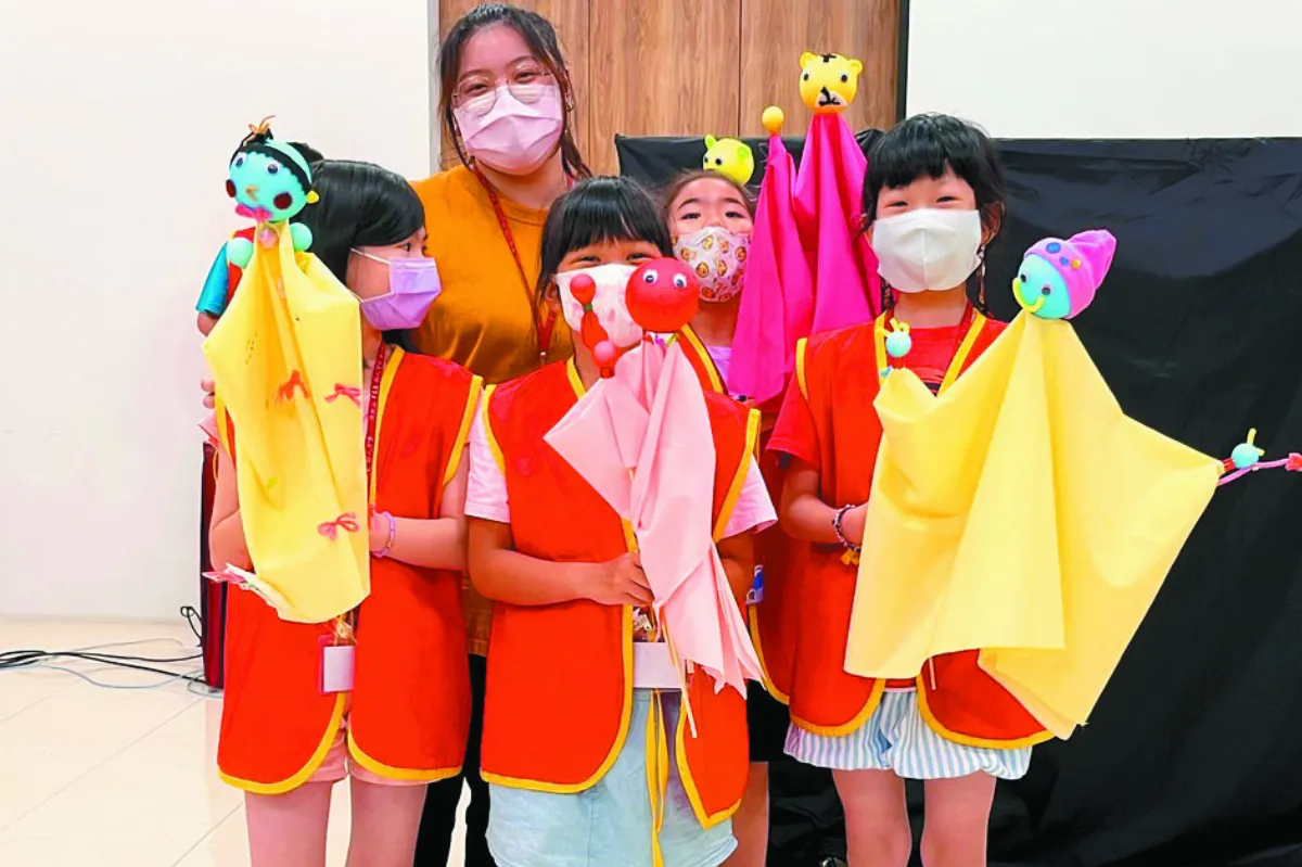 三好兒童自編偶戲 福國寺開演