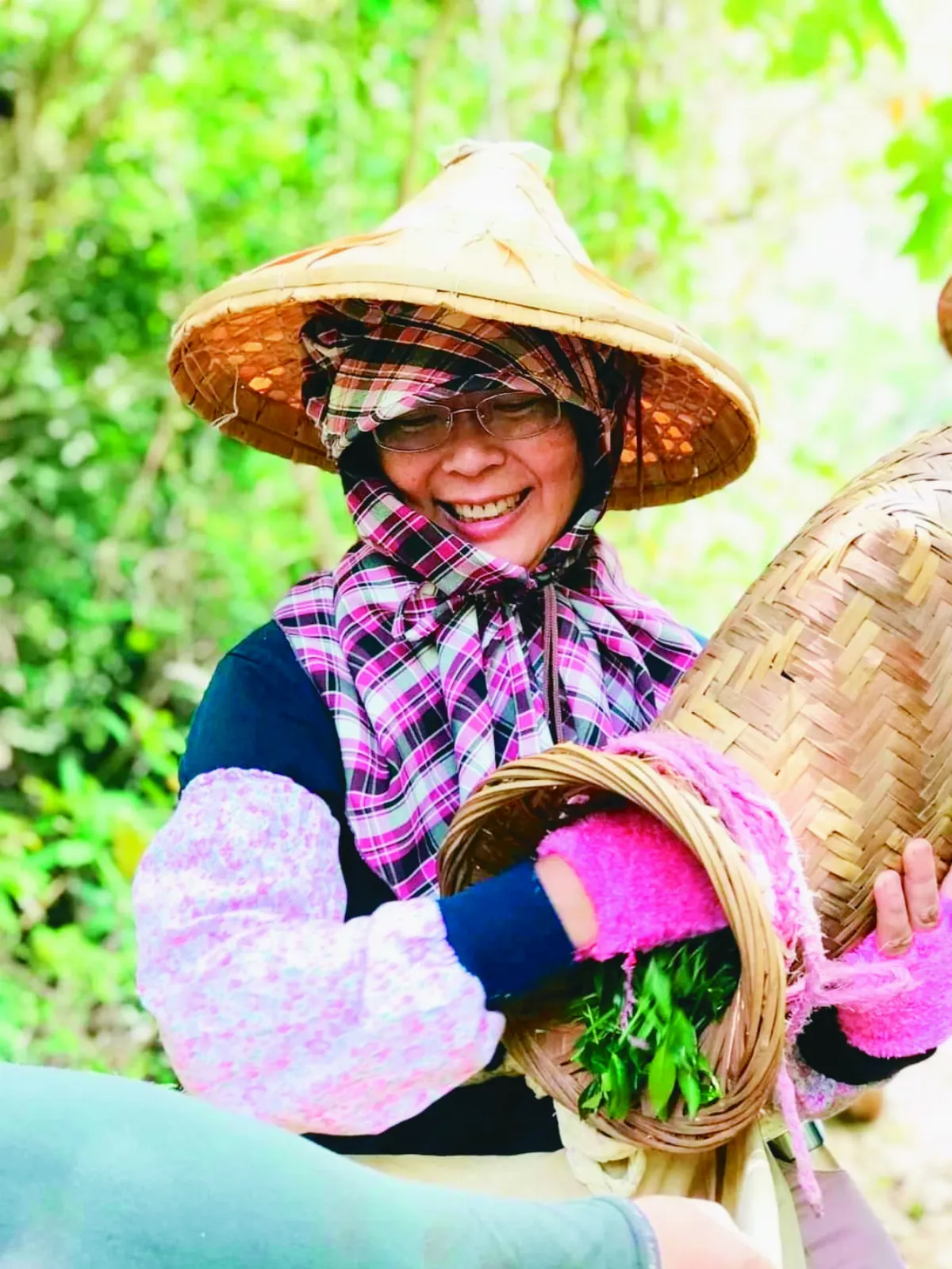 退休校長張乃文​ 樂當採茶阿姨