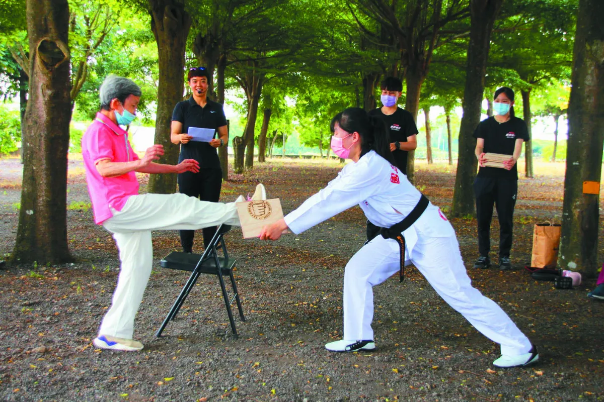 帶領銀髮族動起來 謝瓊儀很滿足