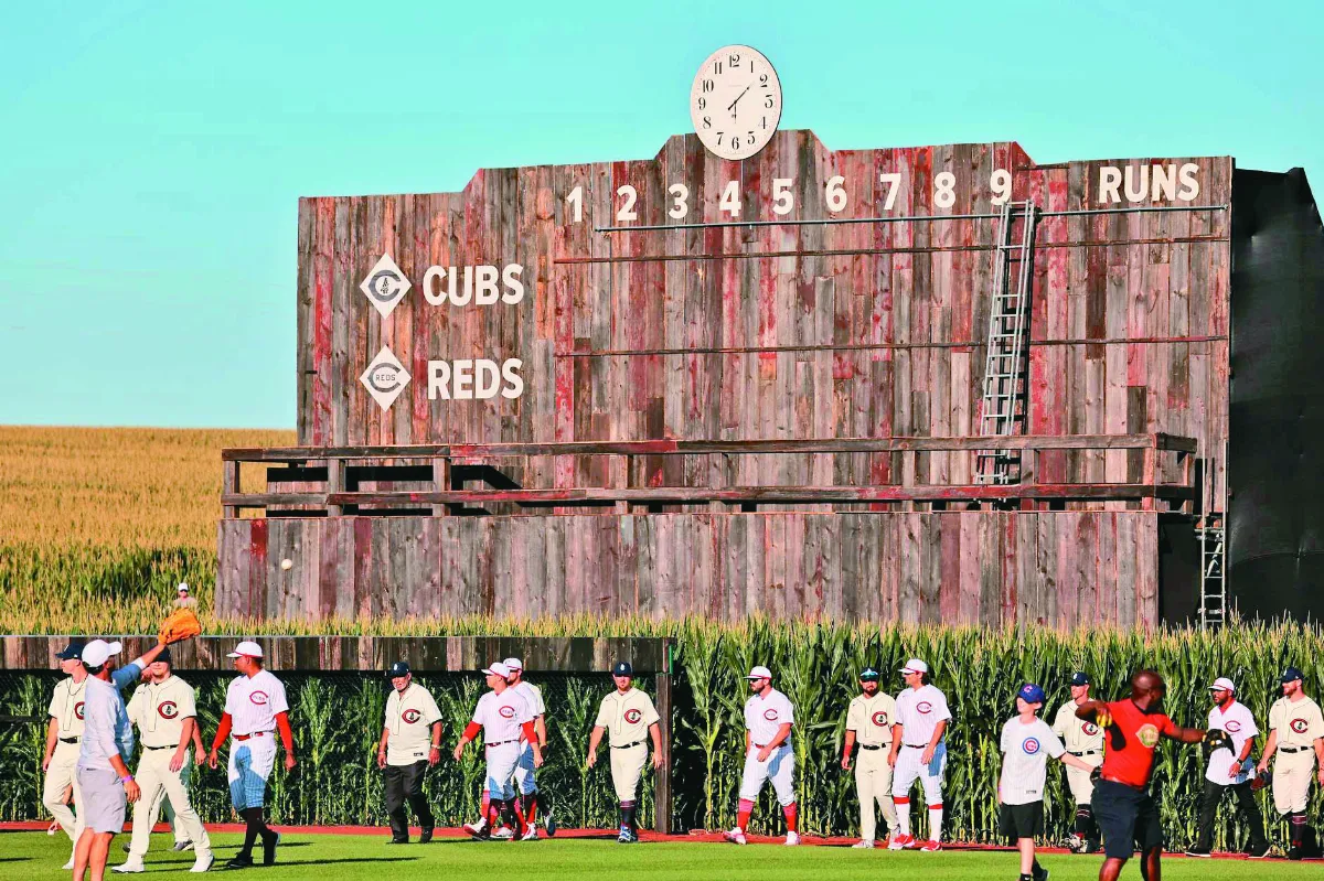 小熊壓紅人 夢幻成真！MLB重返玉米田