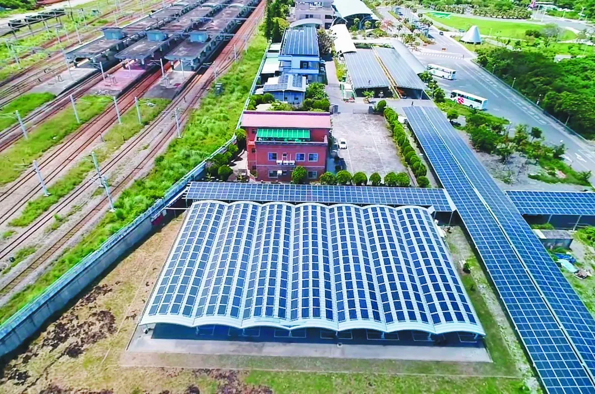 台東火車站  綠電減碳
