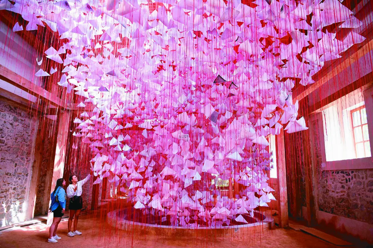 塩田千春 登陸歐洲