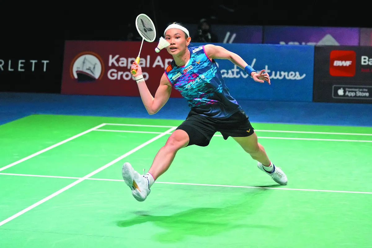 羽球世錦賽 22日東京揮拍