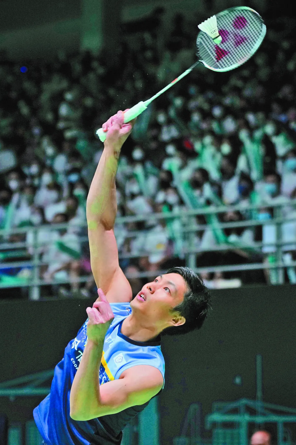 羽球世錦賽 22日東京揮拍