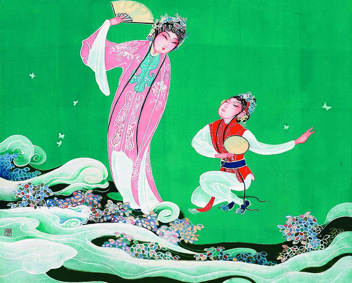 【浮世畫框】牡丹亭