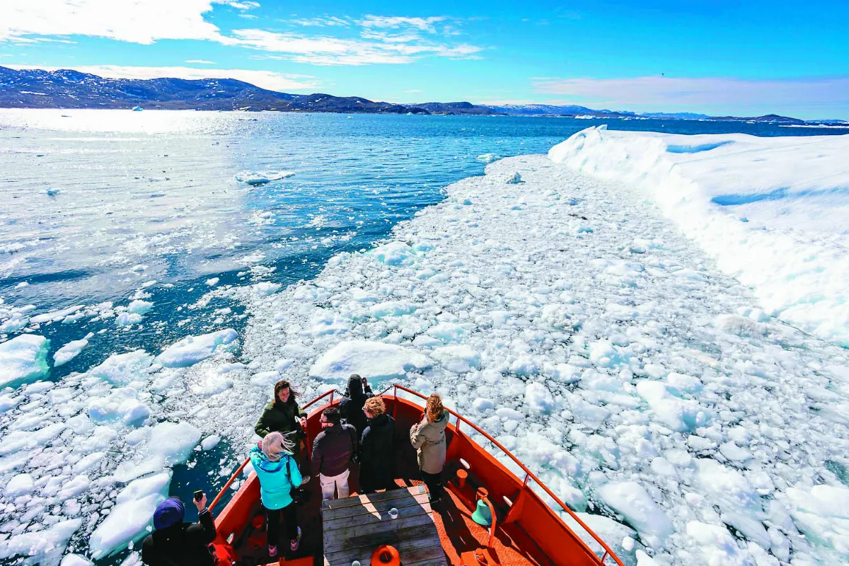 冰山消融 威脅格陵蘭觀光業