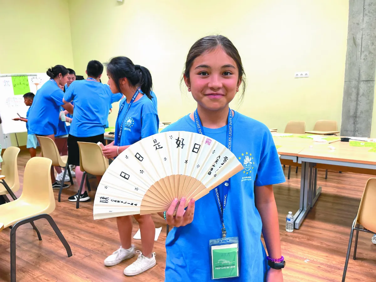 馬德里青年營 佛法扎根內心