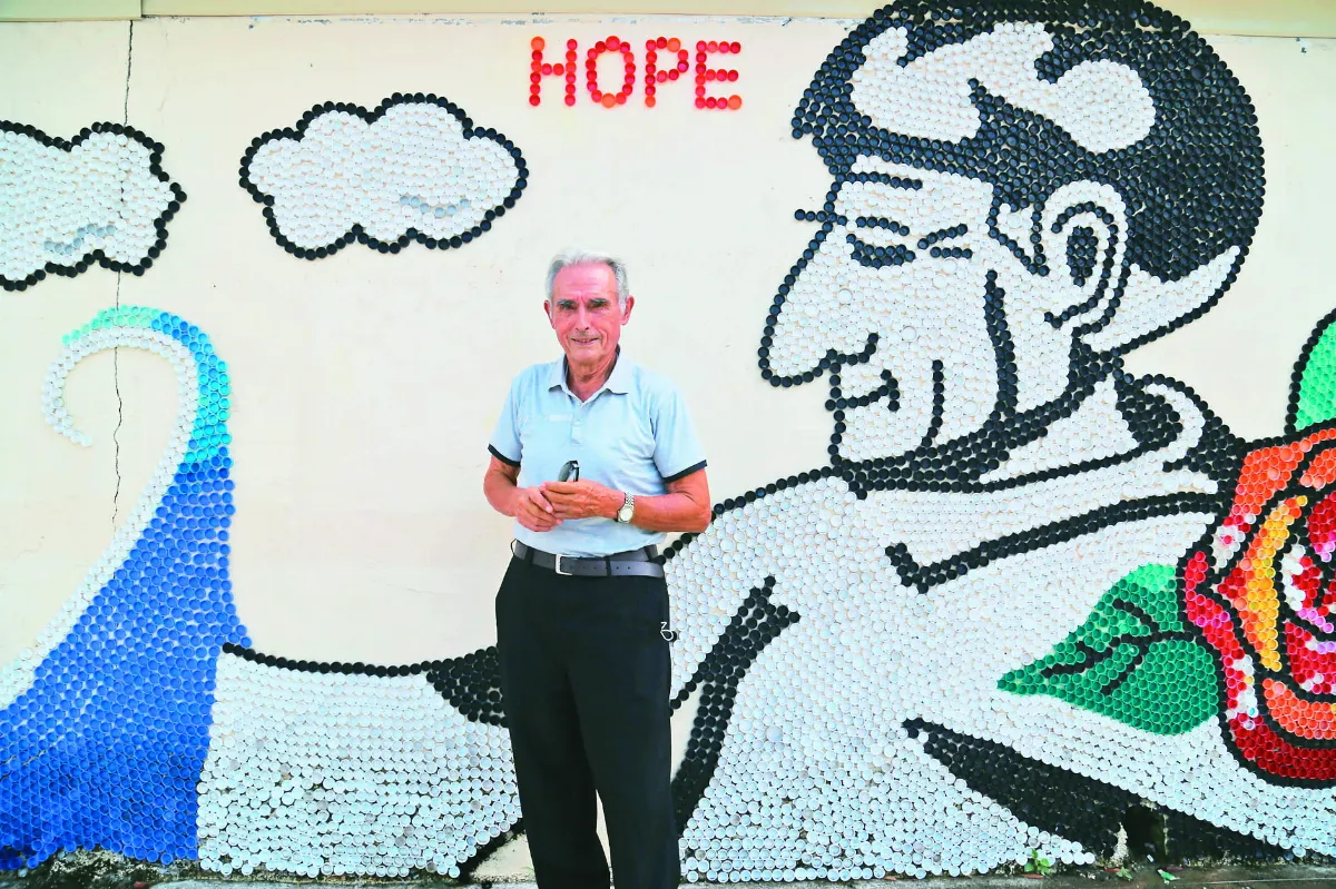 彩繪劉一峰神父故事 回收場展新貌