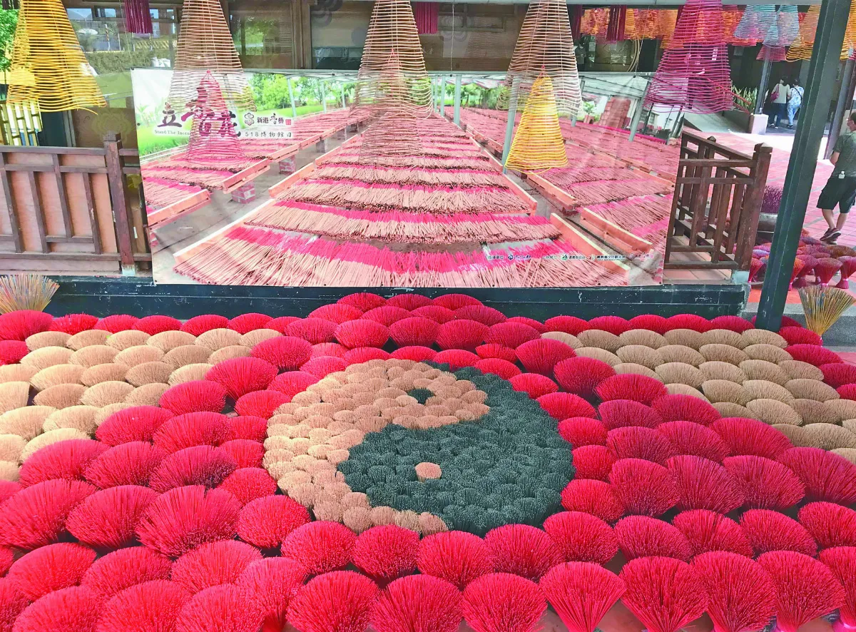 香蕊藝術 太極波波草迎賓