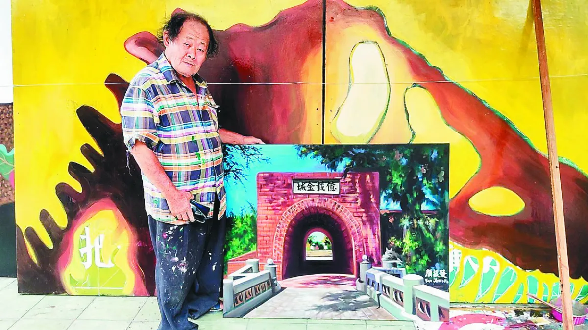 國寶畫師顏振發 手繪台南古蹟