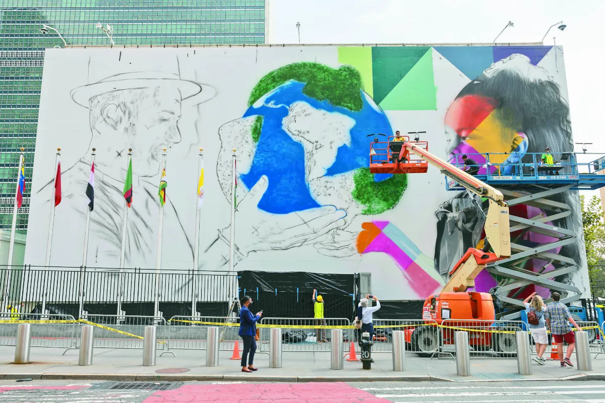 藝術家聯合國創作