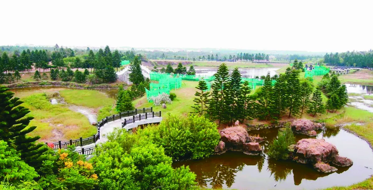 澎湖休憩園區  綠意盎然